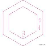 「「ヘキサゴンの膝掛け」の作り方」の画像3