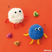 「ふわふわモンスターポーチ」の作り方