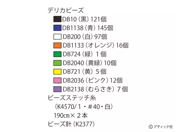「ハロウィンのワッペンワーク「スケルトン」の作り方」の画像