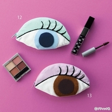 おもしろポーチ「きらめきeyeポーチ」の作り方