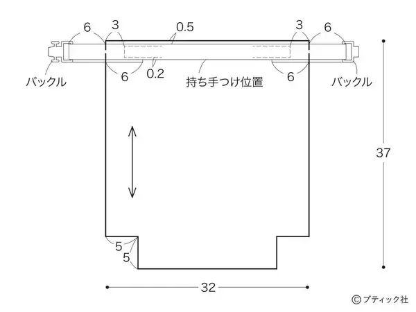 「ミシンでさくっと！「ランチバッグ＆カトラリー入れ」の作り方」の画像
