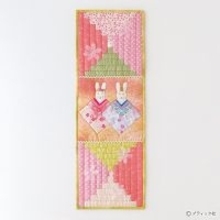 「キルトに描くお雛様」の作り方