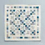 「「四角つなぎとブルーワークのタペストリー」の作り方」の画像1