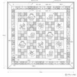 「「四角つなぎとブルーワークのタペストリー」の作り方」の画像2