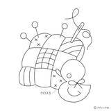 「「四角つなぎとブルーワークのタペストリー」の作り方」の画像5