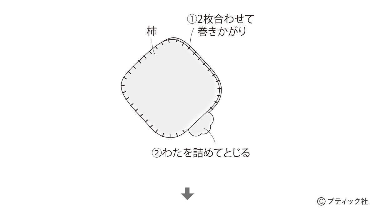 「実りの秋の1本飾り」の作り方