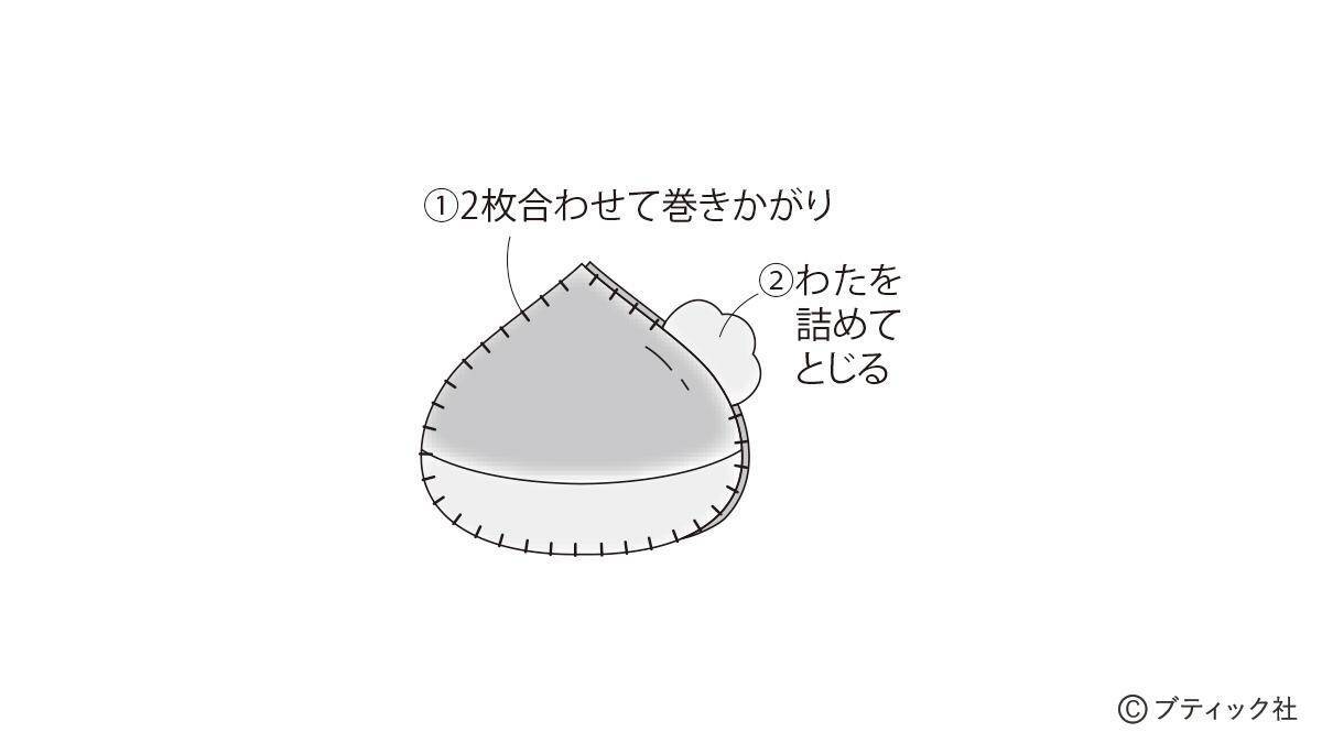 「実りの秋の1本飾り」の作り方