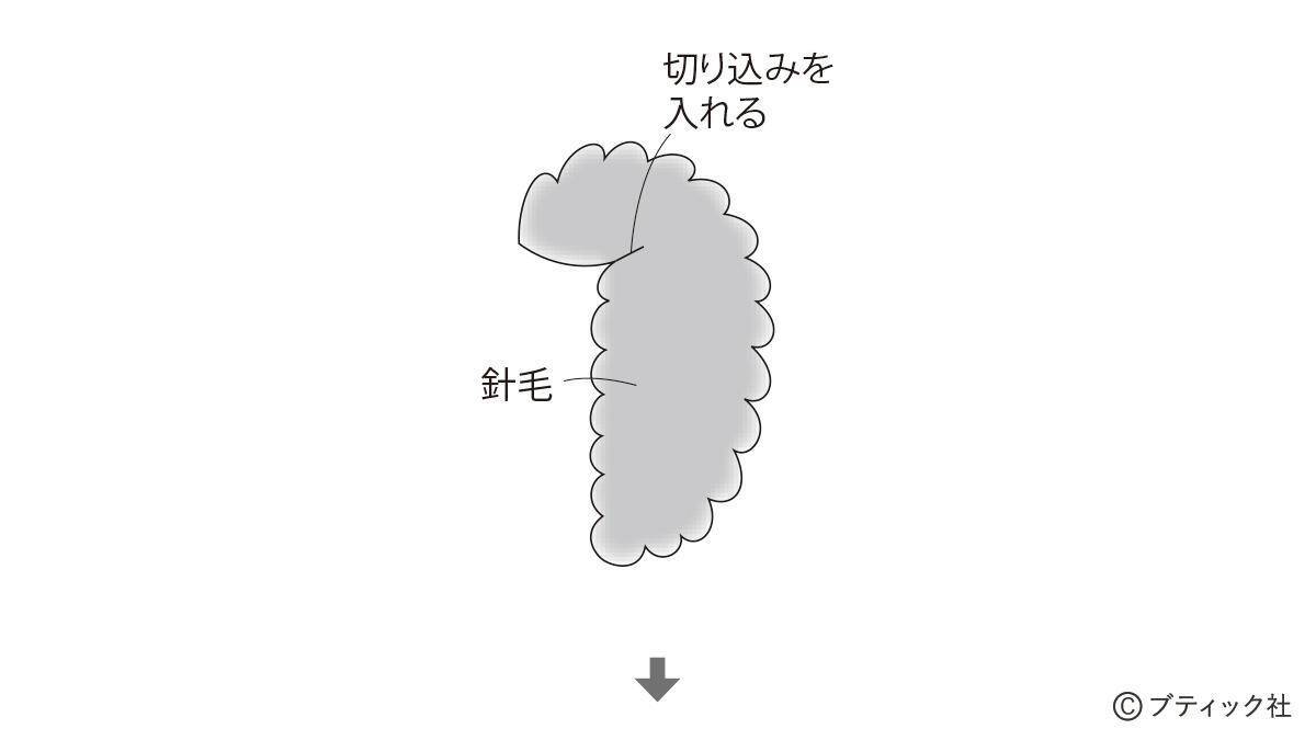 「実りの秋の1本飾り」の作り方