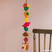 「実りの秋の1本飾り」の作り方