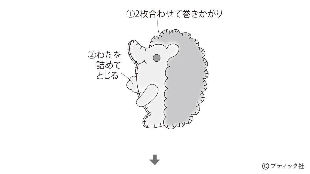 「実りの秋の1本飾り」の作り方