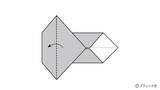 「折り紙「鶴の小箱」の作り方」の画像7