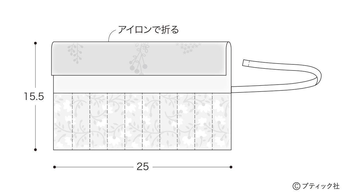 ミシンでさくっとできる「編み針ケース」の作り方