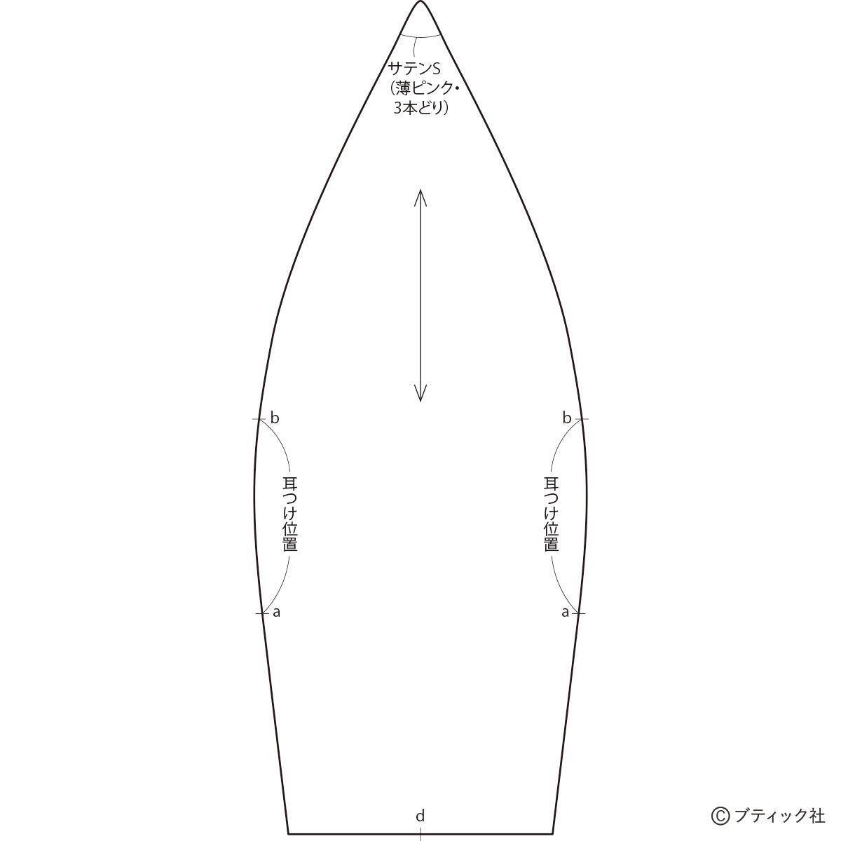 海外風ぬいぐるみ「ネズミ」の作り方