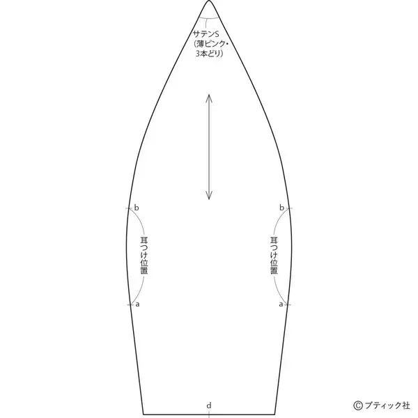 「海外風ぬいぐるみ「ネズミ」の作り方」の画像