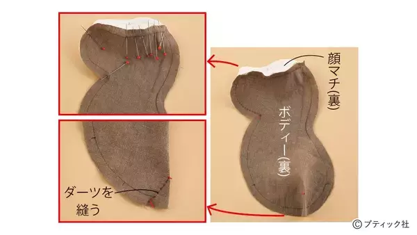 「「馬のぬいぐるみ」の作り方」の画像