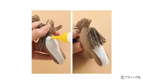 「「馬のぬいぐるみ」の作り方」の画像
