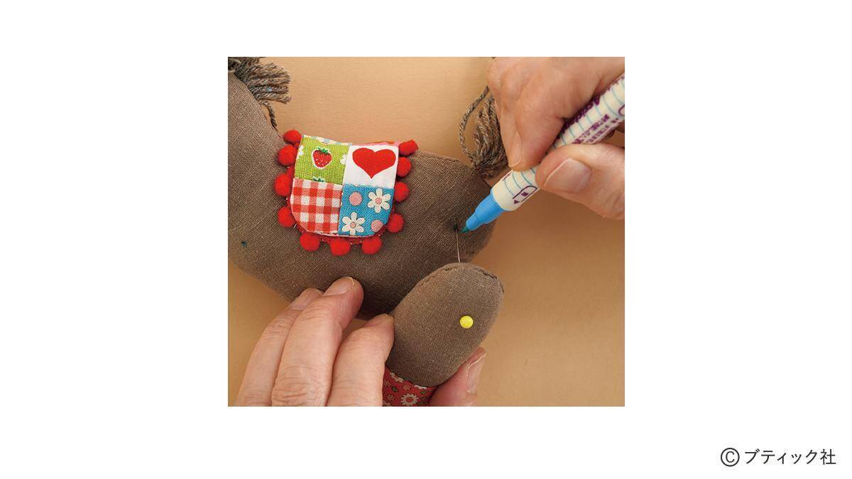 「馬のぬいぐるみ」の作り方