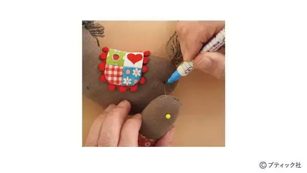 「「馬のぬいぐるみ」の作り方」の画像