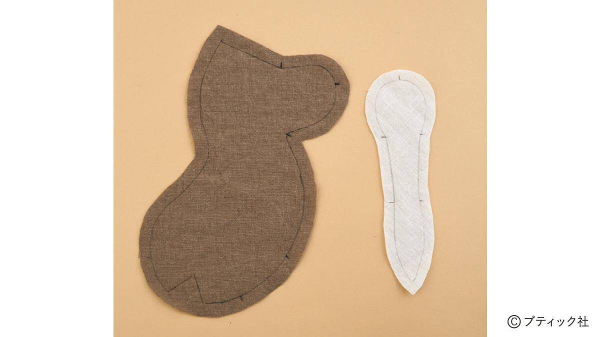 「馬のぬいぐるみ」の作り方