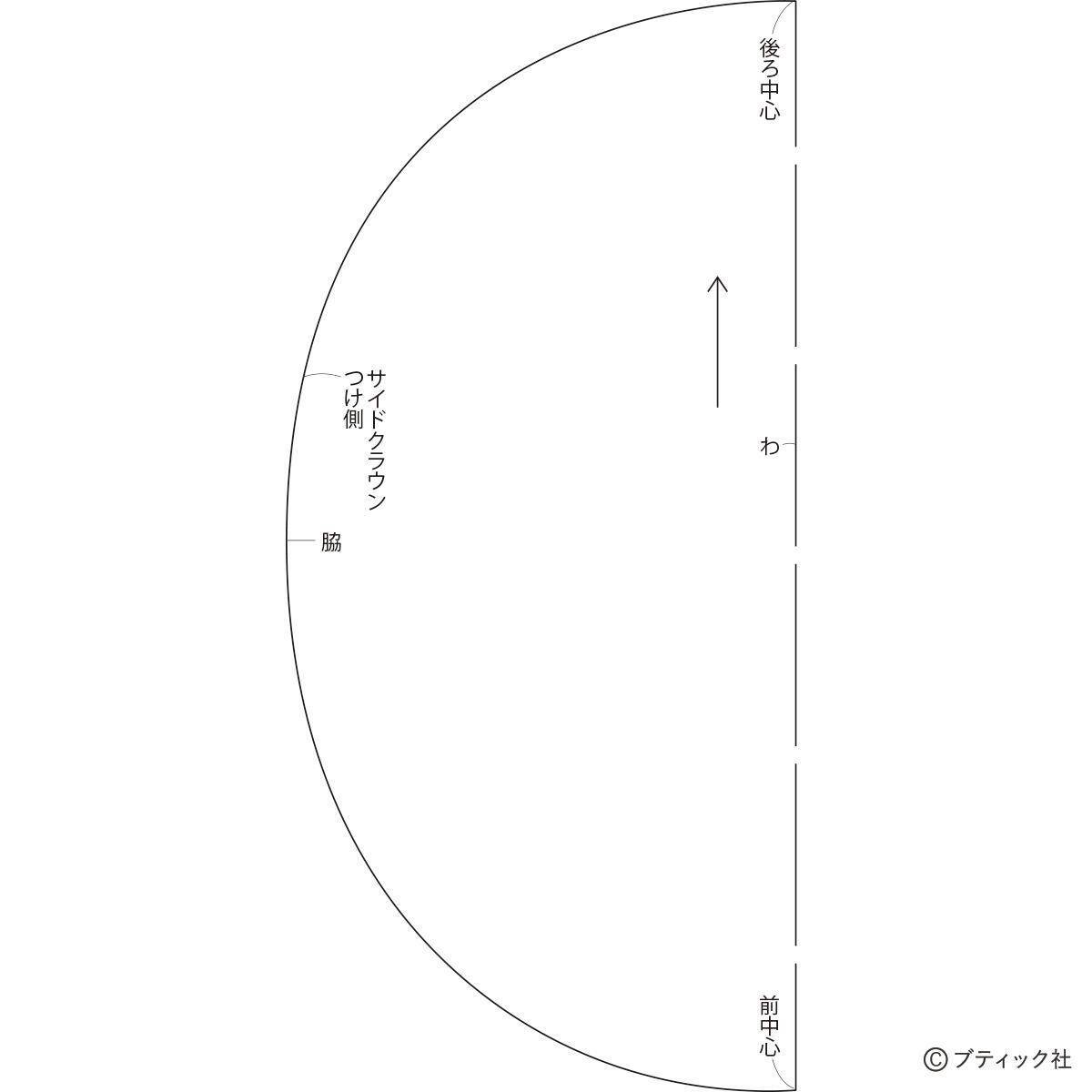 「パステルピンクのクローシュ」の作り方