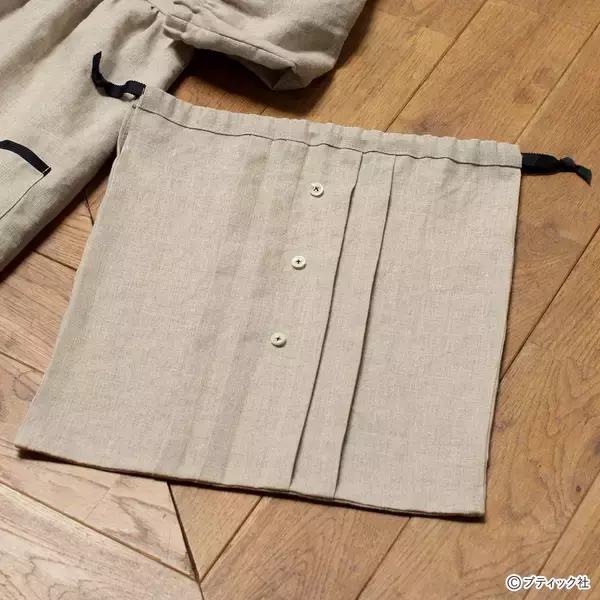 スタンダードリネンの「きんちゃく」の作り方