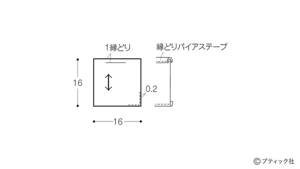 「「スクエアネックのワンピース風かっぽう着」の作り方」の画像