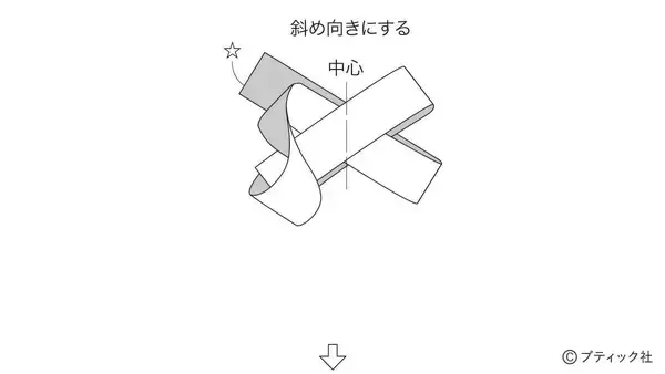 「「ループリボンのバナナクリップ 」の作り方」の画像