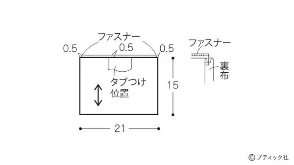 「「ハートキルトリボンポーチ」の作り方」の画像