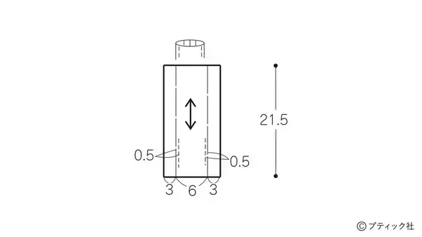 「「ハートキルトリボンポーチ」の作り方」の画像