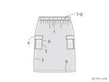 「初心者さんもOK！「カーゴスカート」の作り方」の画像5