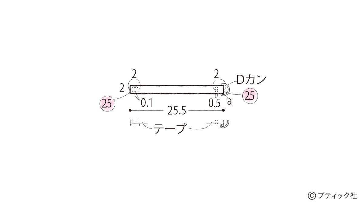 「ノルディックニットのナップサック」の作り方