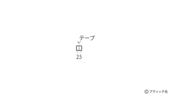 「「ノルディックニットのナップサック」の作り方」の画像