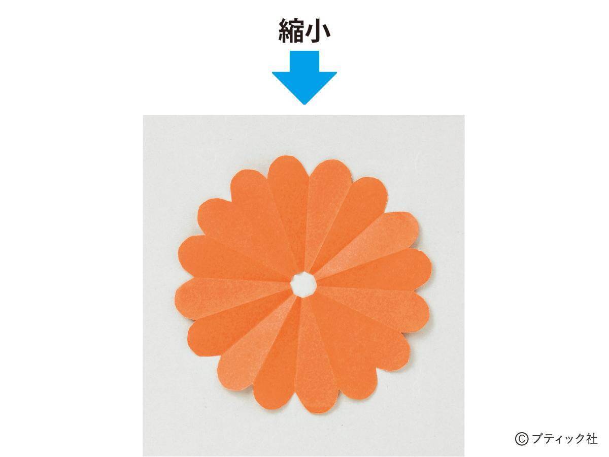 折り紙の花「ガーベラ」の作り方