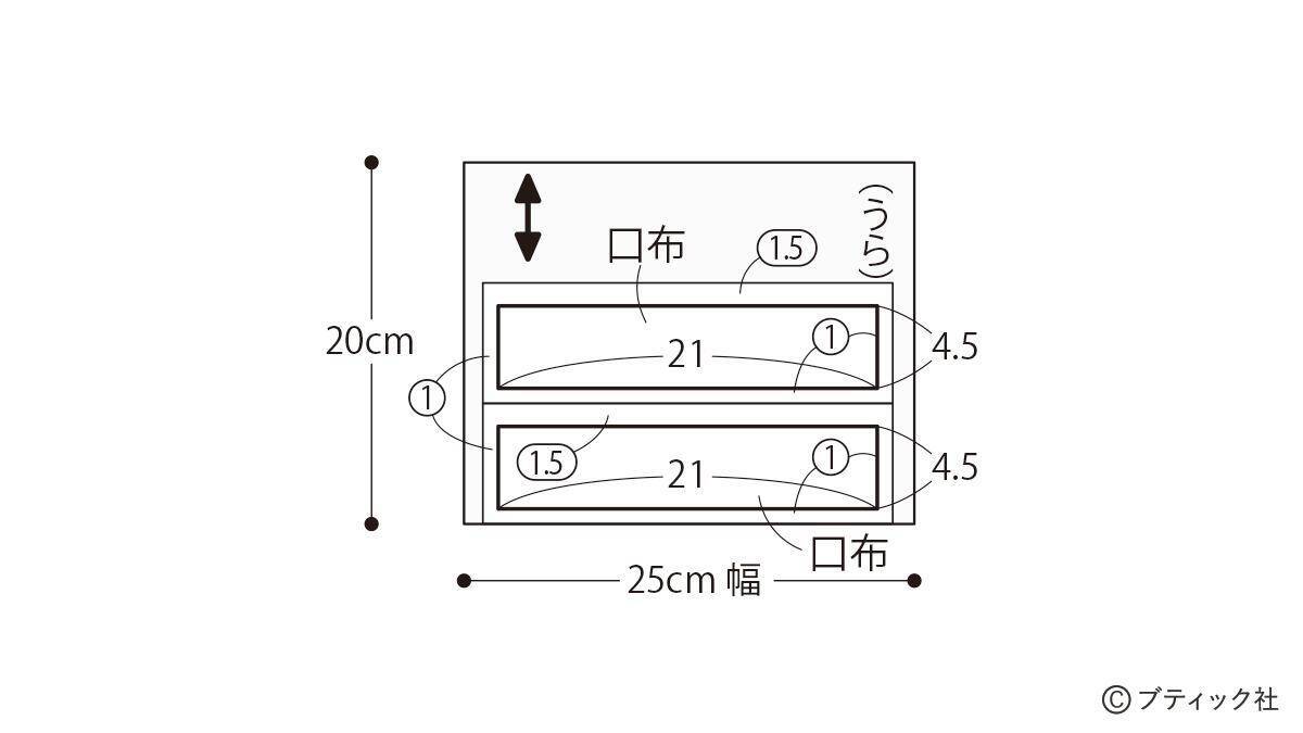 毎日使いたい！「大容量の便利なポーチ」作り方