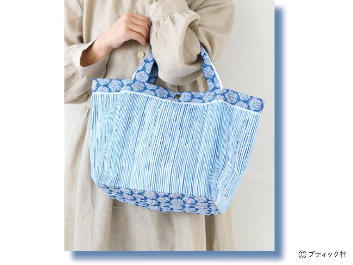 「畳へりファスナートート」の作り方