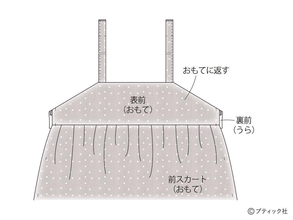 「ガーリーなビスチェ&ワンピース」の作り方