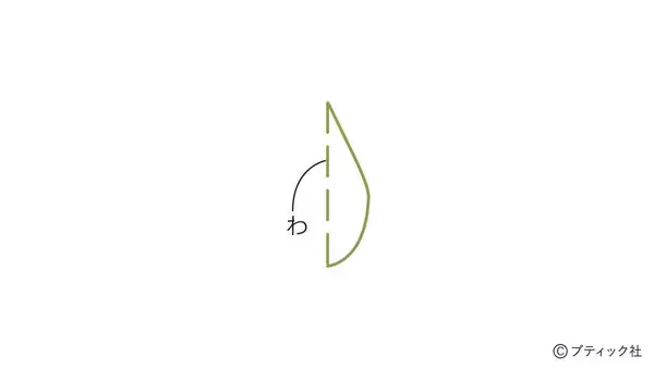 「ペーパークイリング「オリーブ」の作り方」の画像