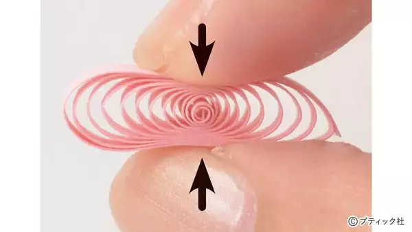 「ペーパークイリング「ブーゲンビリア」の作り方」の画像