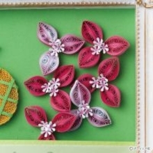 ペーパークイリング「ブーゲンビリア」の作り方
