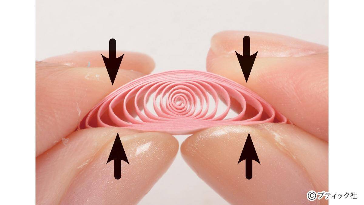 ペーパークイリング「ブーゲンビリア」の作り方