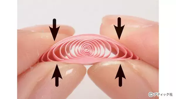 「ペーパークイリング「ブーゲンビリア」の作り方」の画像