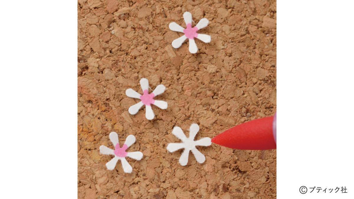 ペーパークイリング「ブーゲンビリア」の作り方