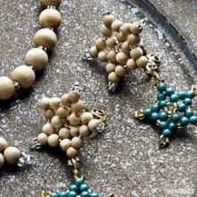 「冬空のきらめきセット イヤリング」の作り方