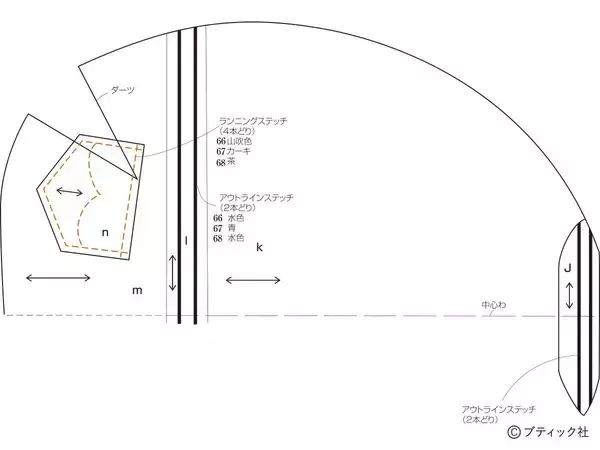 「「ナウなヤングのスタジャンポーチ」の作り方」の画像