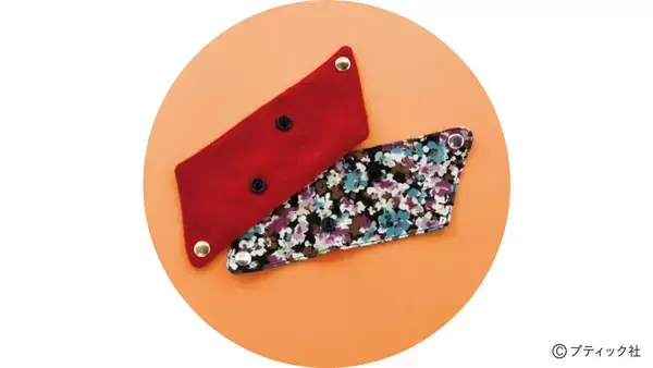 「「三角コインケース」の作り方」の画像