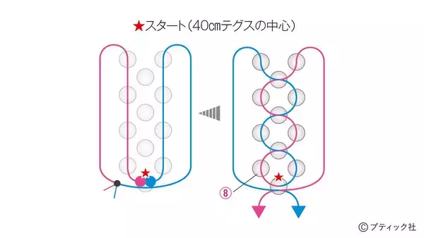 「「ホーリーホワイト ネックレス＆イヤリング」の作り方」の画像