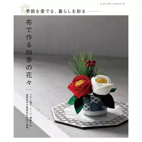 「お部屋を明るく彩る「アネモネのファブリックパネル」作り方」の画像