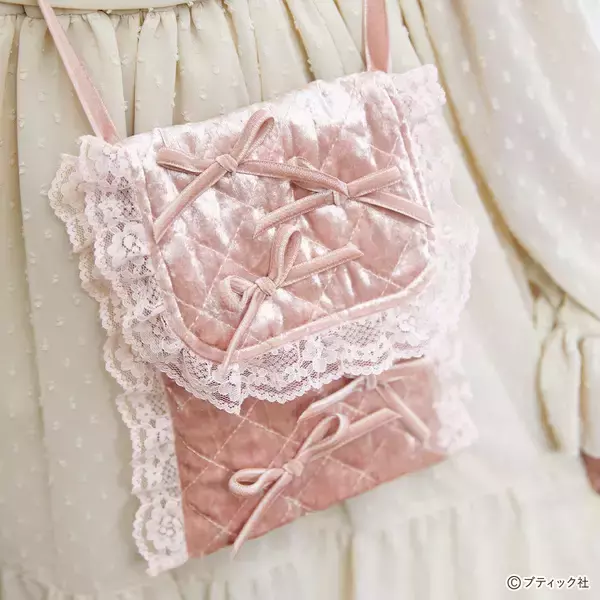 「「ベロアリボンのスマホポシェット」の作り方」の画像