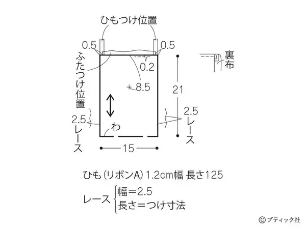 「「ベロアリボンのスマホポシェット」の作り方」の画像