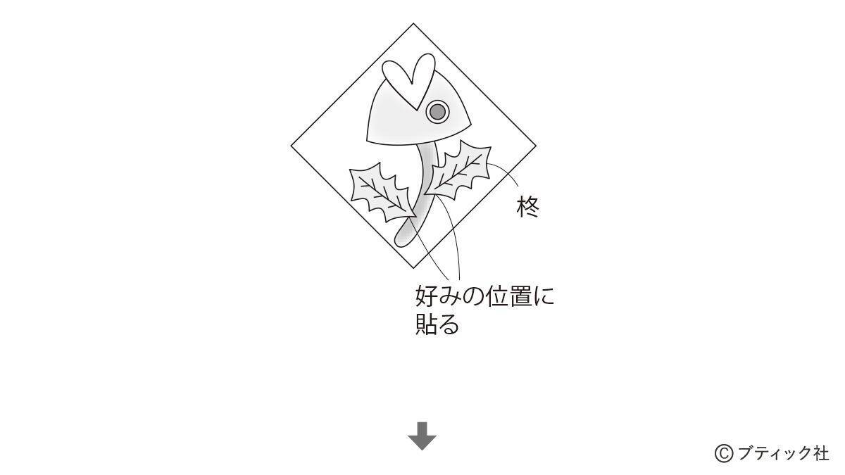 「節分の1本飾り」の作り方